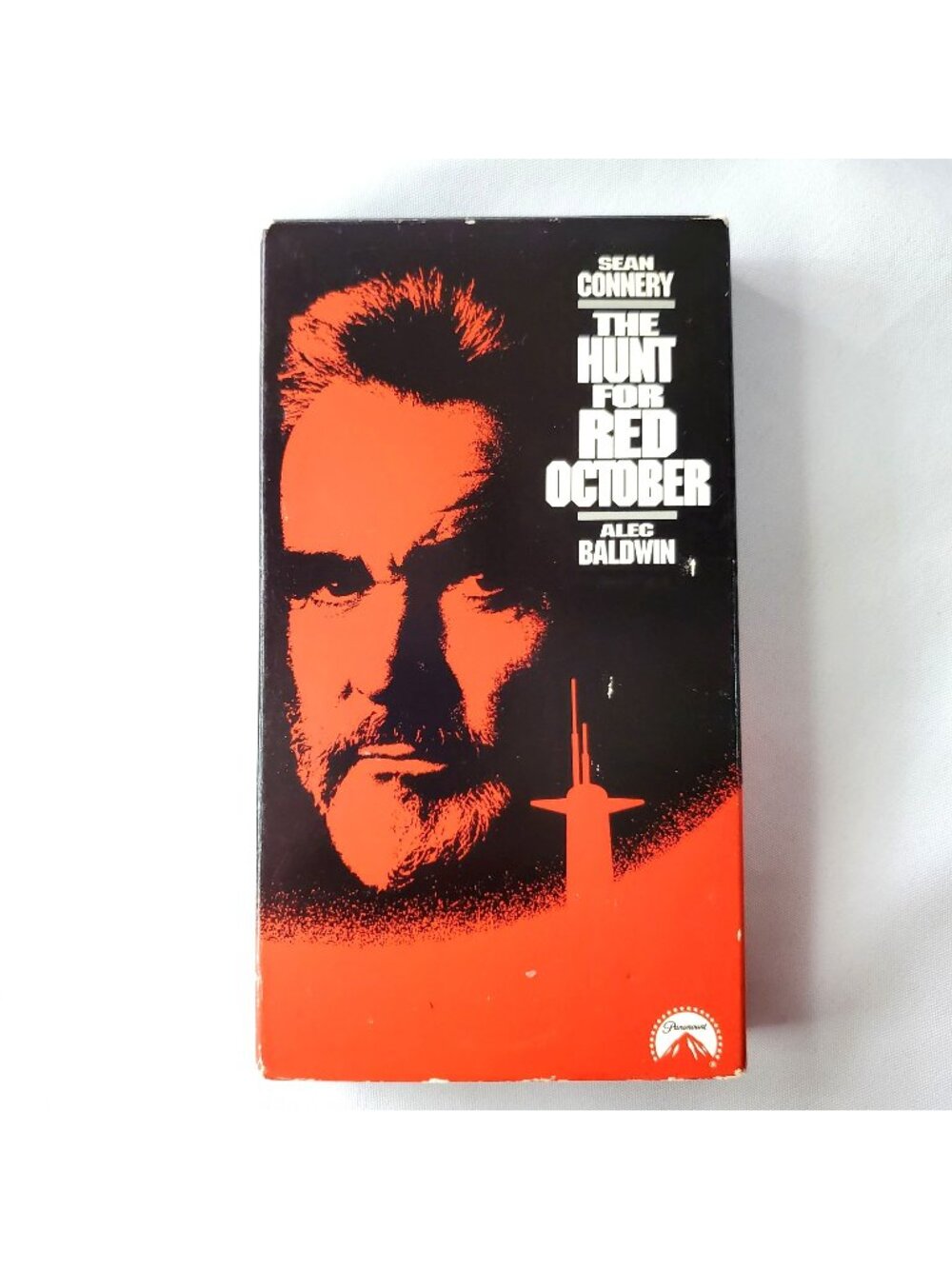 The Hunt For Red October VHS Movie Sean Connery Alec Baldwin Paramount 1990
